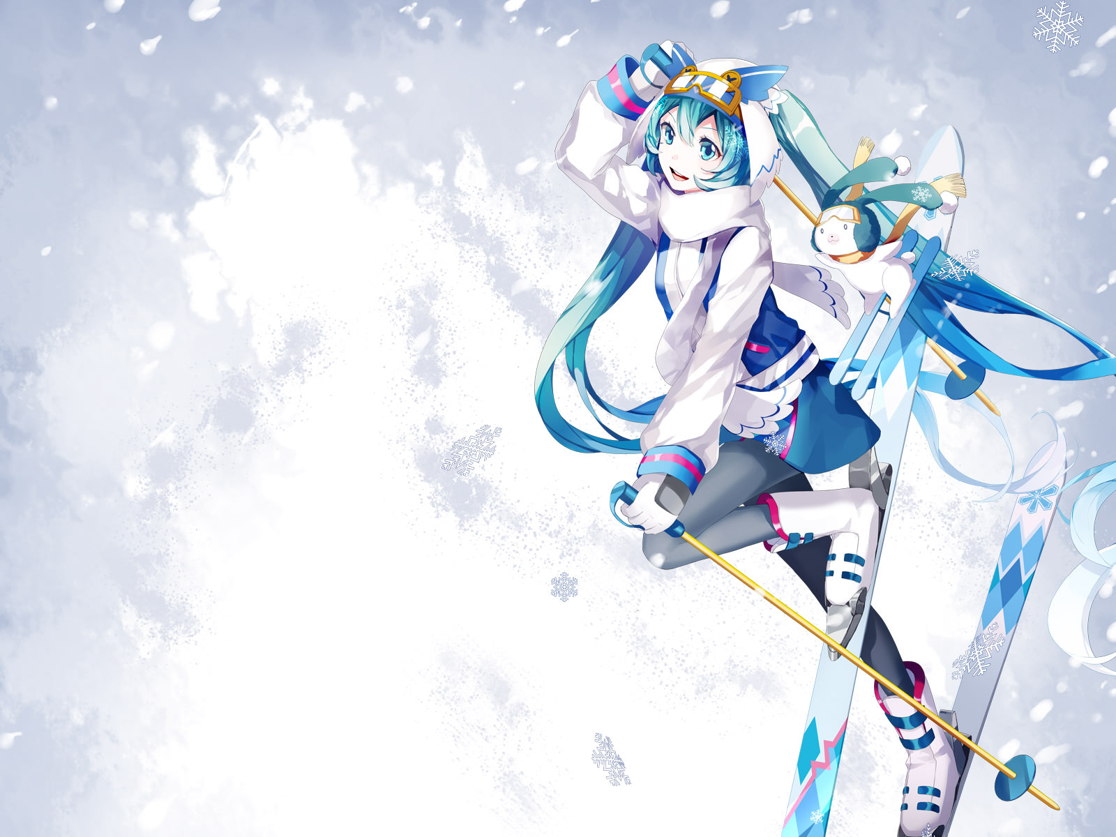 Snow Miku Wallpaper